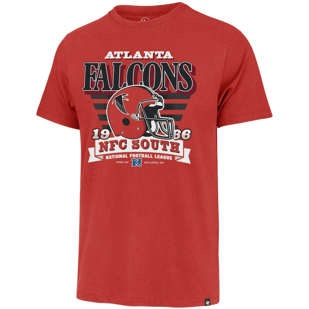 Atlanta Falcons '47 Stripe Splash Franklin Throwback T-Shirt - Red T-shirts