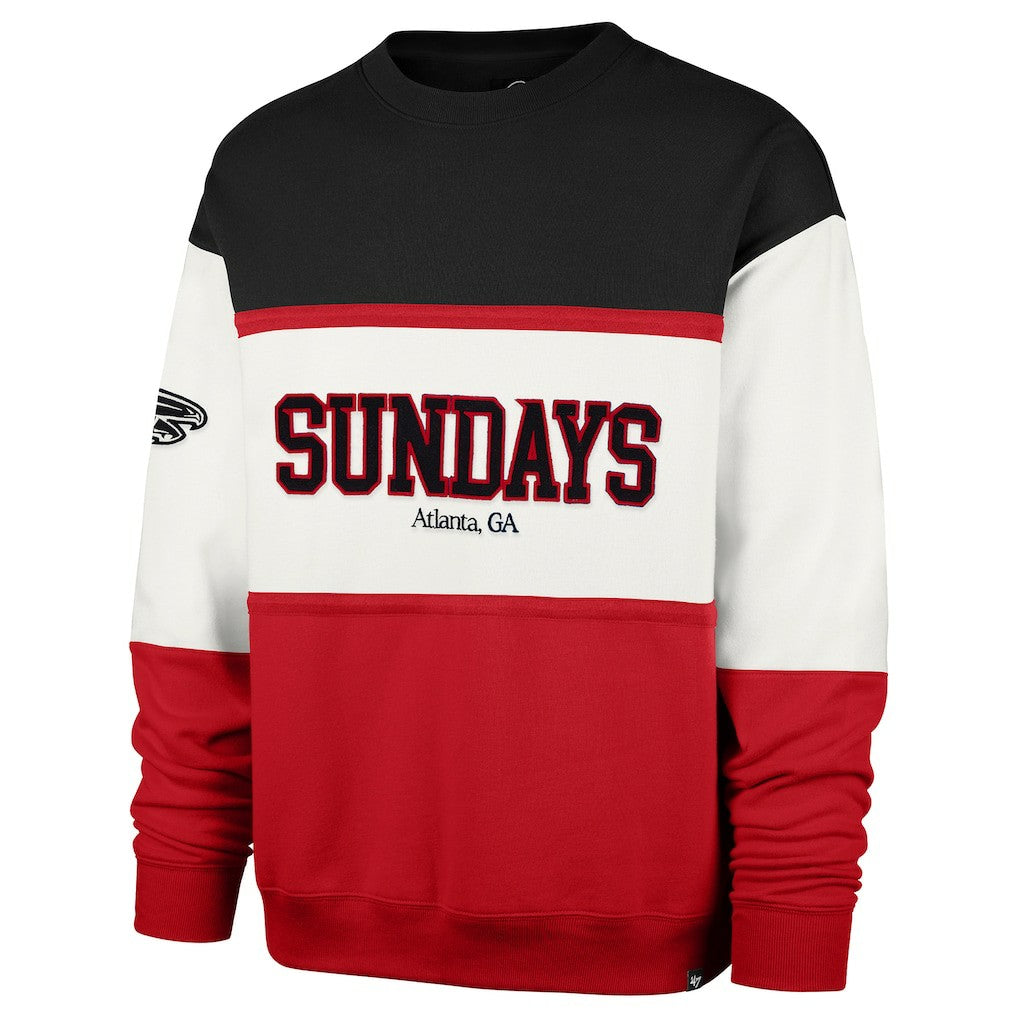 Atlanta Falcons '47 Sundays Breeze By Maximalist Sweatshirt - White Sweatshirts