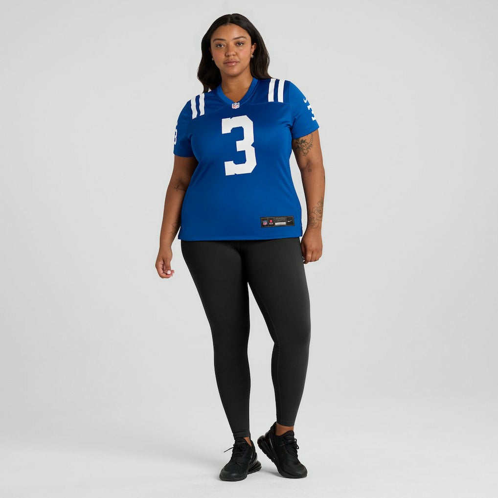 Spencer Shrader Indianapolis Colts Women's Team Game Jersey - Royal Jerseys