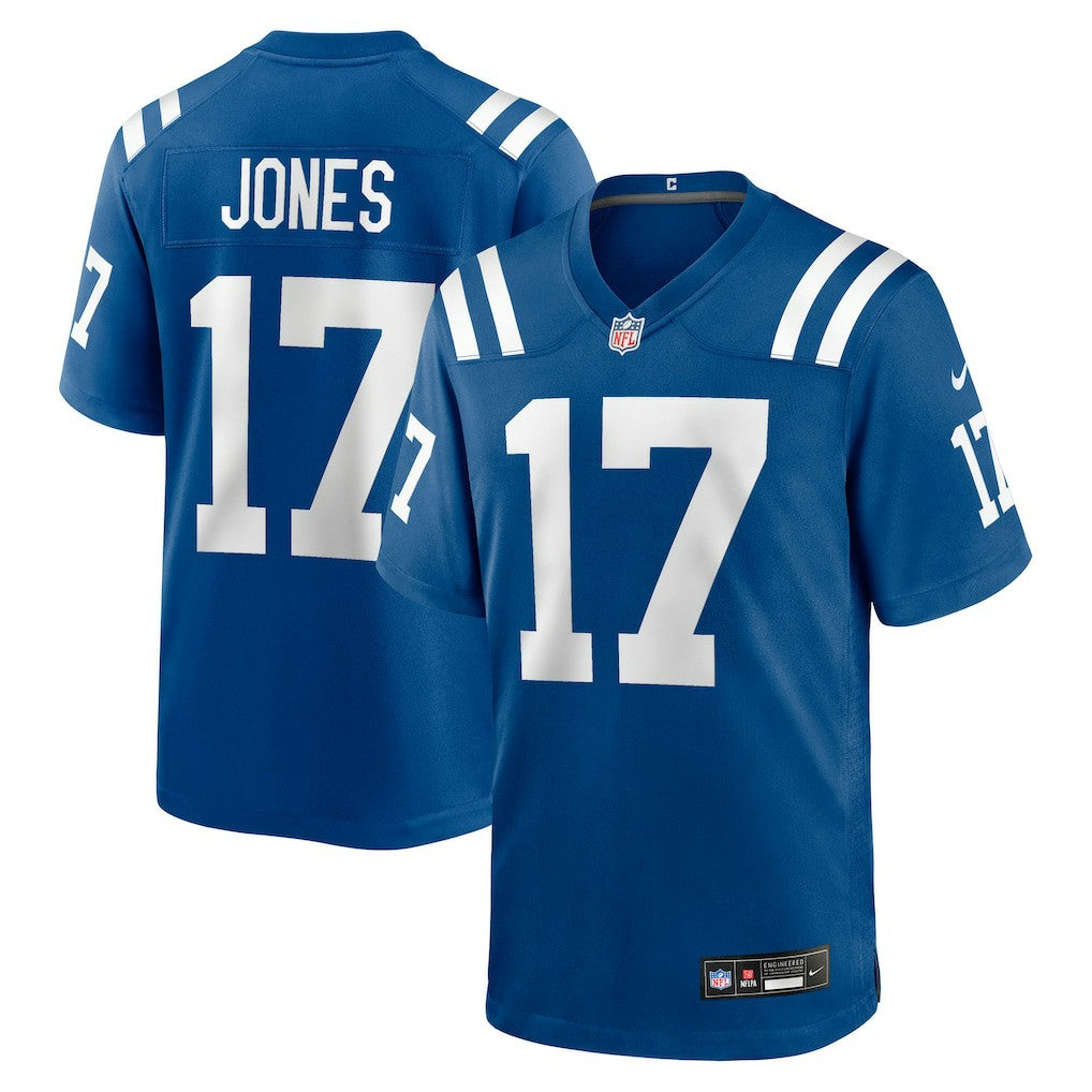 Daniel Jones Indianapolis Colts Team Game Jersey - Royal Jerseys