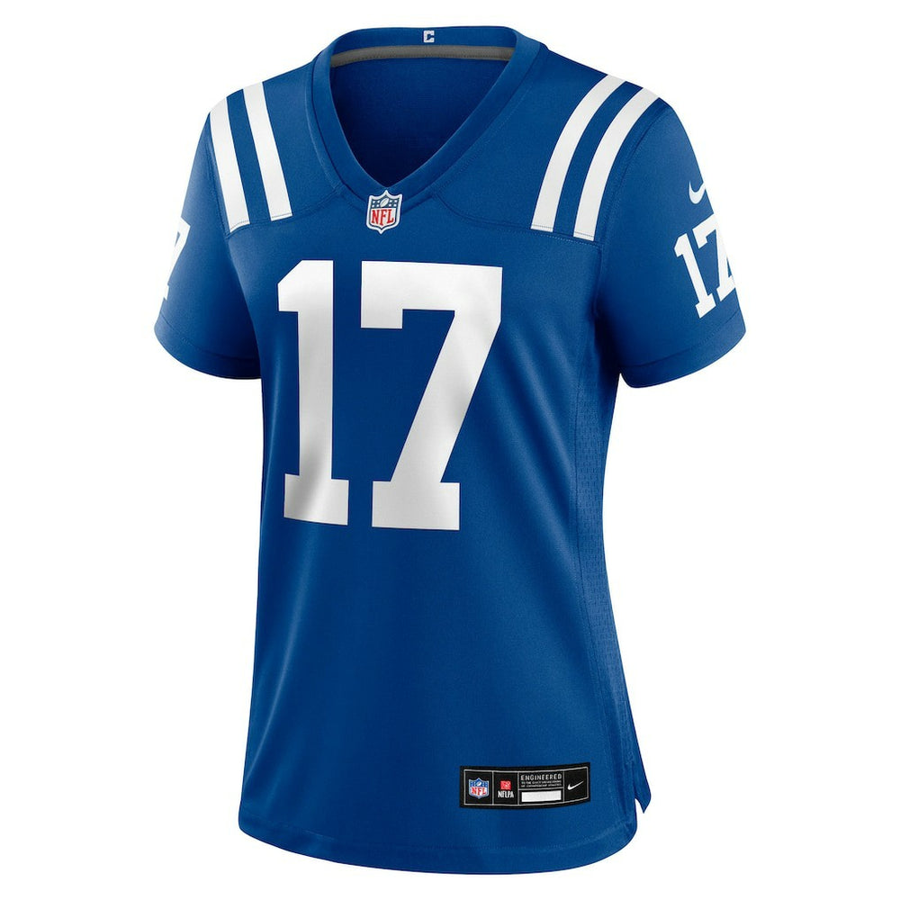 Daniel Jones Indianapolis Colts Women's Team Game Jersey - Royal Jerseys