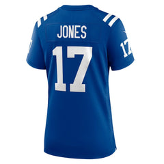 Daniel Jones Indianapolis Colts Women's Team Game Jersey - Royal Jerseys