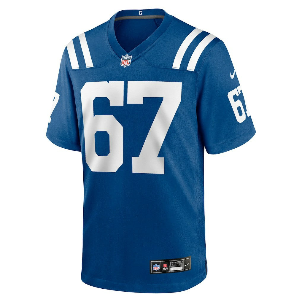 Luke Tenuta Indianapolis Colts Team Game Jersey - Royal Jerseys