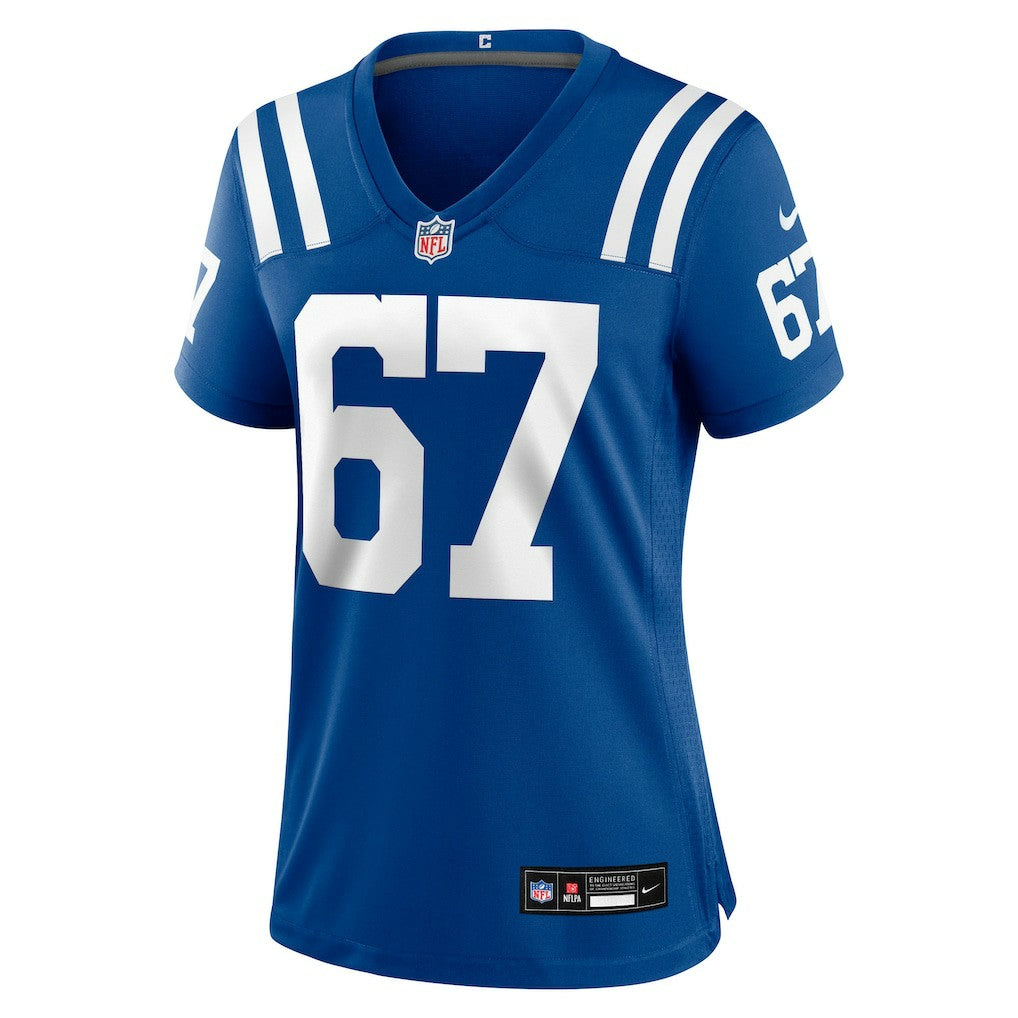 Luke Tenuta Indianapolis Colts Women's Team Game Jersey - Royal Jerseys