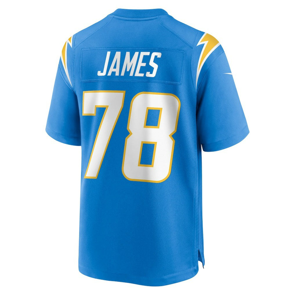 Andre James Los Angeles Chargers Team Game Jersey - Powder Blue Jerseys