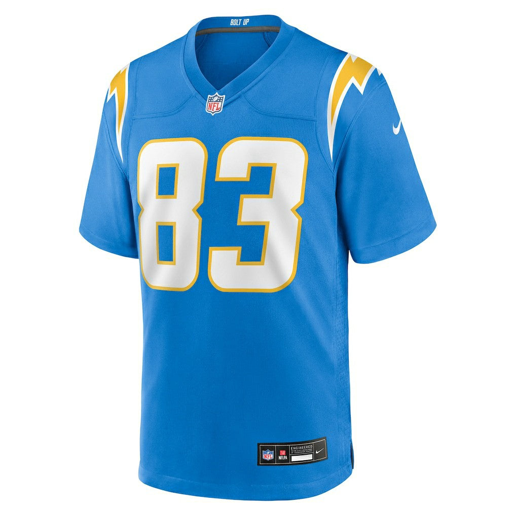 Tyler Conklin Los Angeles Chargers Team Game Jersey - Powder Blue Jerseys