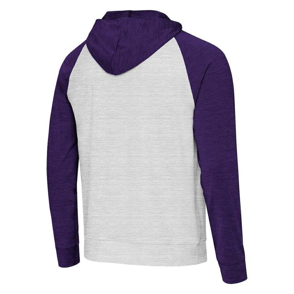 Baltimore Ravens Antigua Urgent Pullover Hoodie - Purple/Gray Hoodies