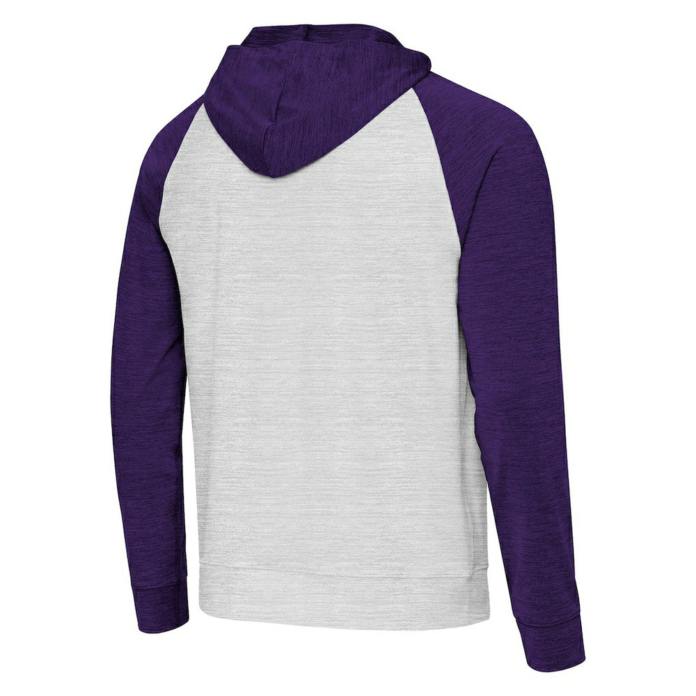 Baltimore Ravens Antigua Urgent Pullover Hoodie - Purple/Gray Hoodies