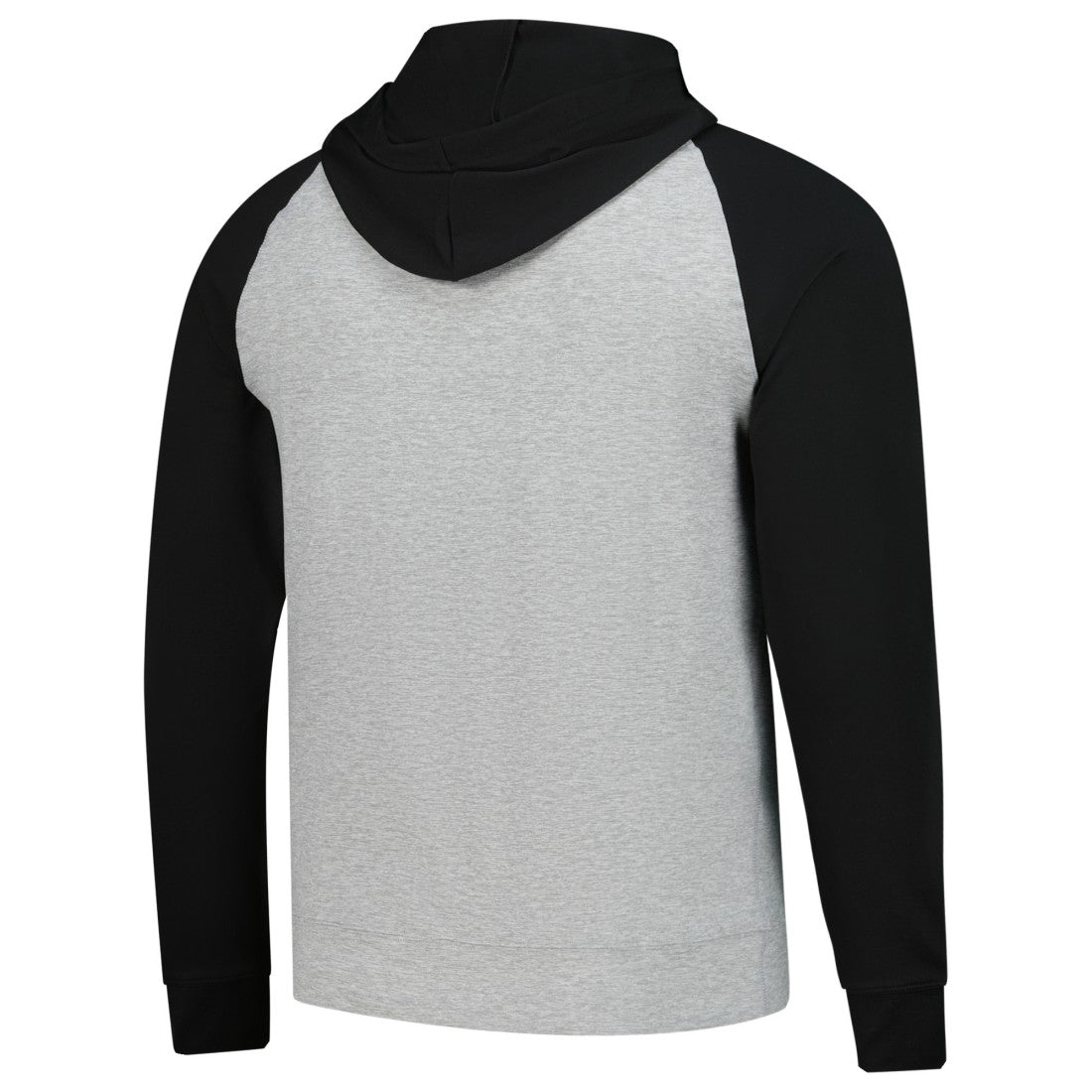 Detroit Lions Antigua Urgent Pullover Hoodie - Heather Gray/Black Hoodies