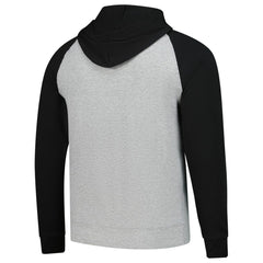 Detroit Lions Antigua Urgent Pullover Hoodie - Heather Gray/Black Hoodies