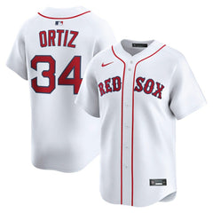 David Ortiz Boston Red Sox Nike Home Limited Jersey - White Jerseys