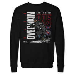 Alexander Ovechkin Washington Capitals 500 Level NHL All-Time Leading Goal Scorer Throwback Pullover Sweatshirt - Black | US 203089757