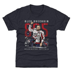 Alexander Ovechkin Washington Capitals 500 Level Youth NHL All-Time Leading Goal Scorer The Shot T-Shirt - Navy | US 203089763