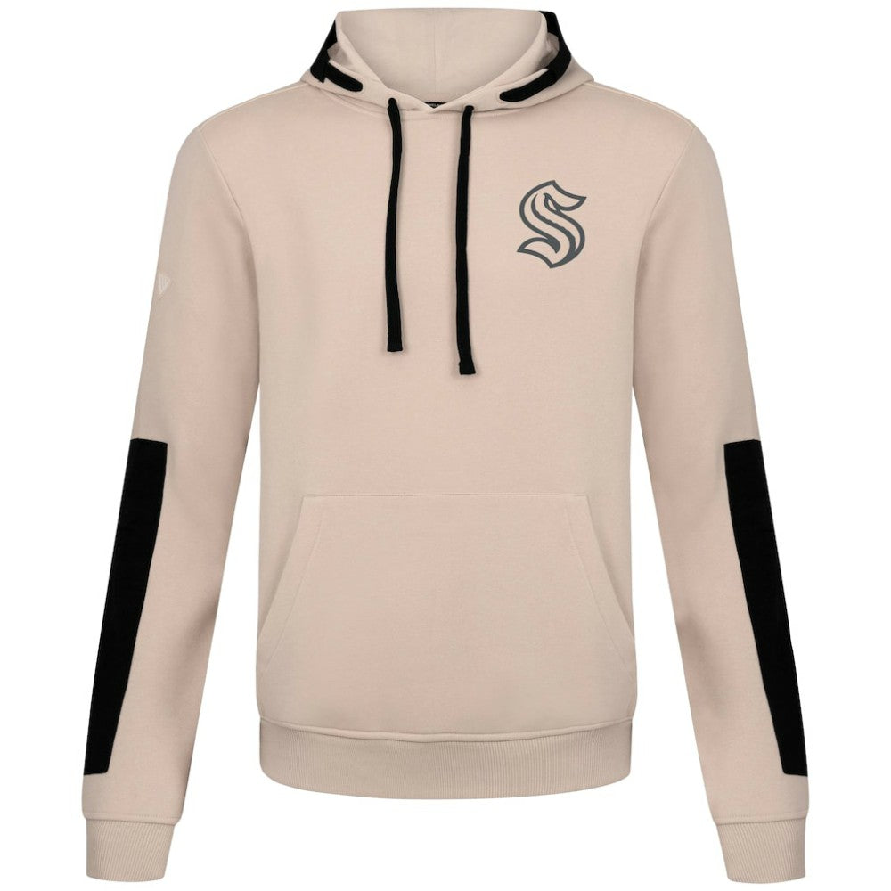 Seattle Kraken Levelwear Bombay Response Pullover Hoodie - Khaki | US 203091630