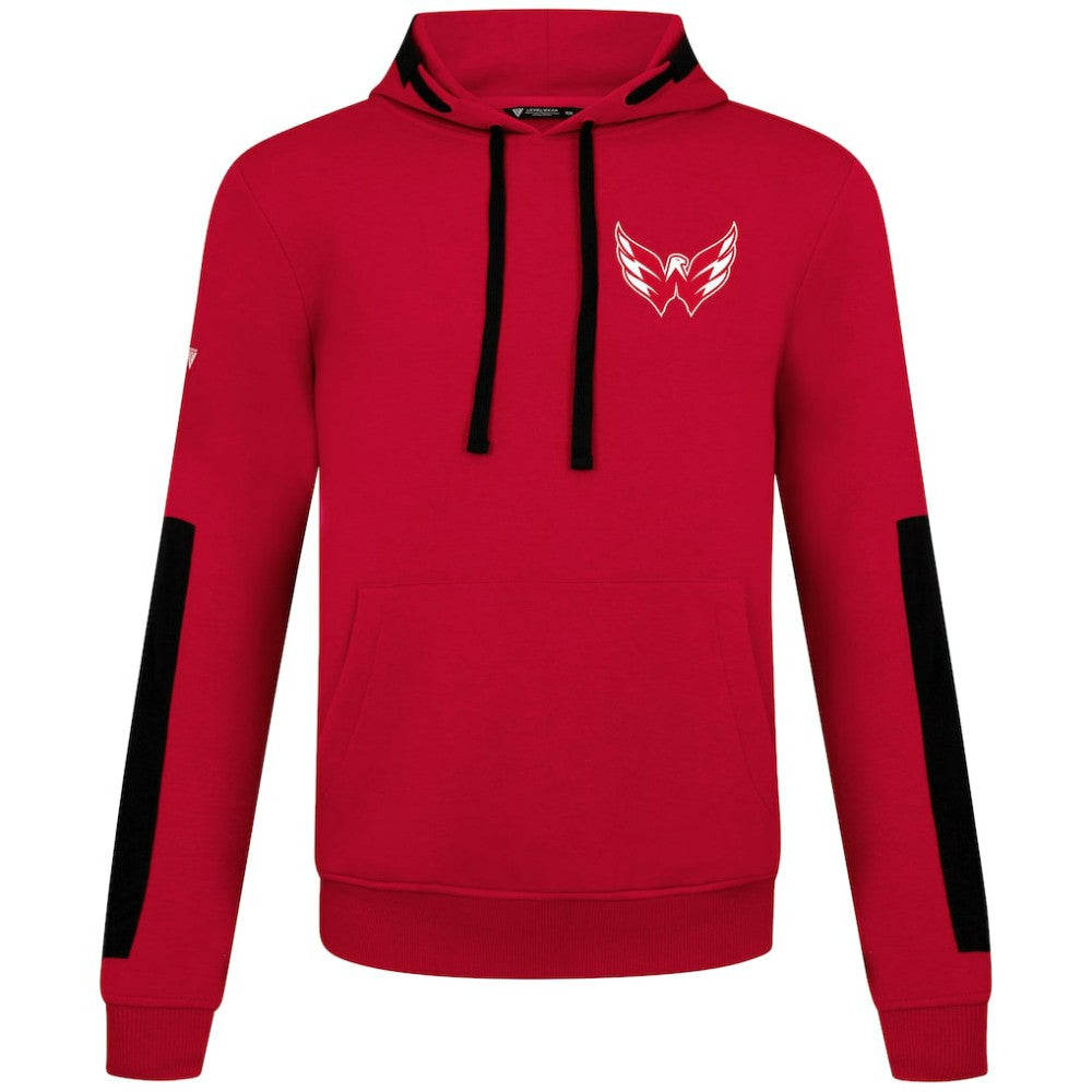 Washington Capitals Levelwear Bombay Response Pullover Hoodie - Red | US 203091644