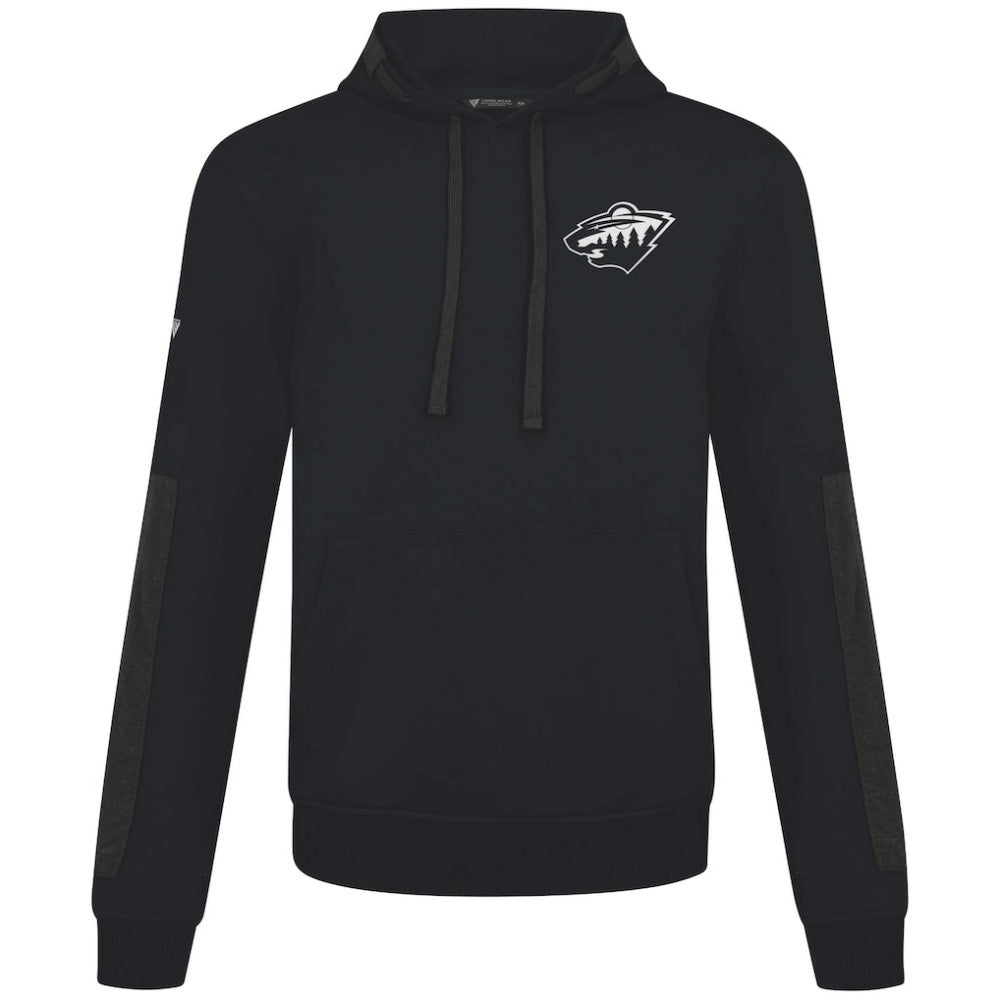 Minnesota Wild Levelwear Bombay Response Pullover Hoodie - Black | US 203091646