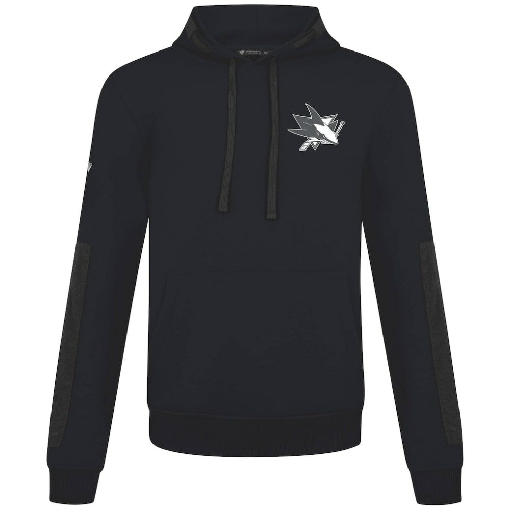 San Jose Sharks Levelwear Bombay Response Pullover Hoodie - Black | US 203091668