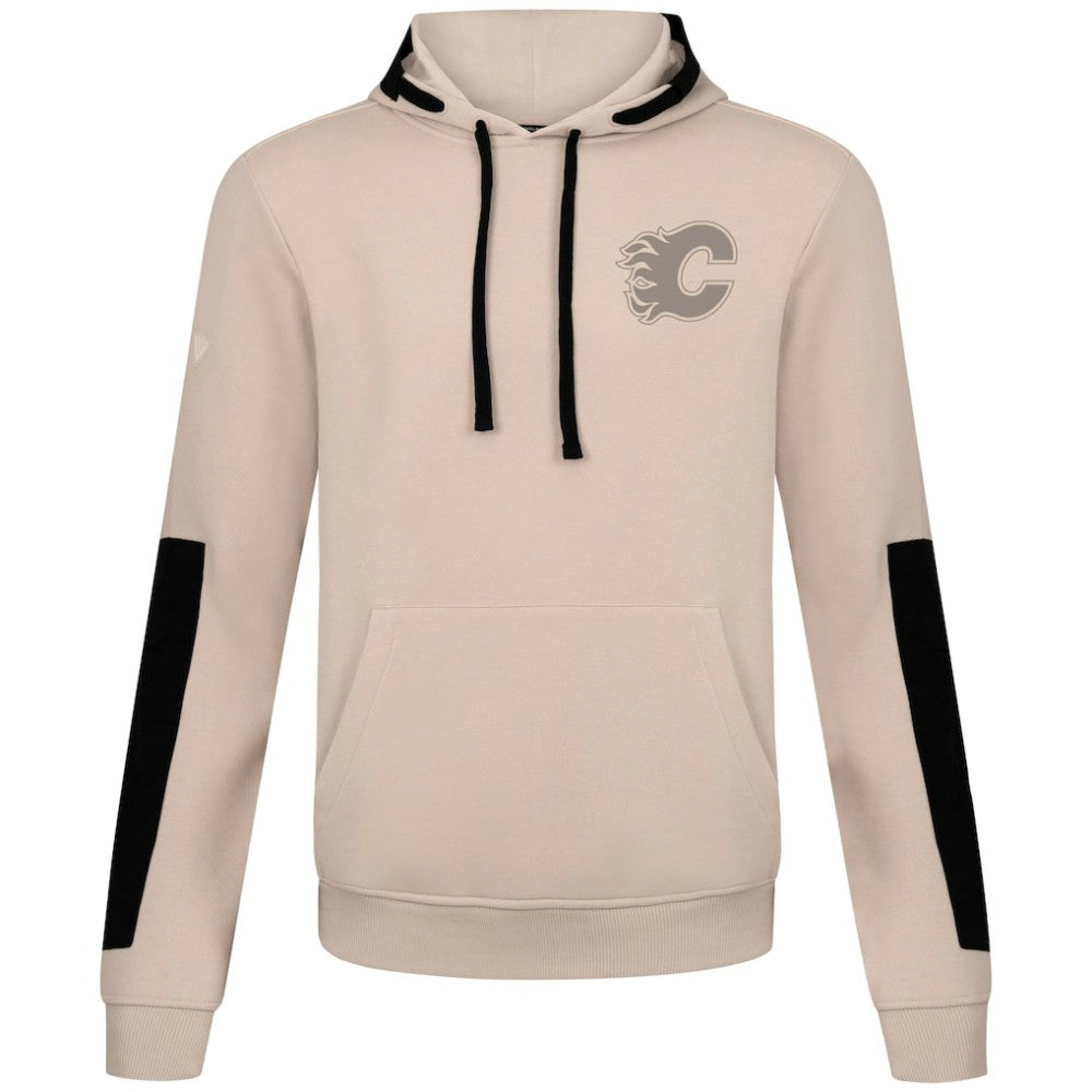 Calgary Flames Levelwear Bombay Response Pullover Hoodie - Khaki | US 203091689