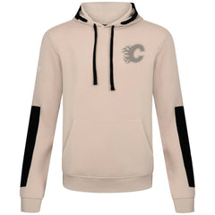 Calgary Flames Levelwear Bombay Response Pullover Hoodie - Khaki | US 203091689