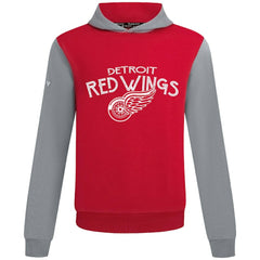 Detroit Red Wings Levelwear Ultimate Mission Pullover Hoodie - Red/Gray | US 203091694
