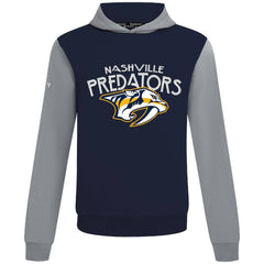 Nashville Predators Levelwear Ultimate Mission Pullover Hoodie - Navy/Gray | US 203091702