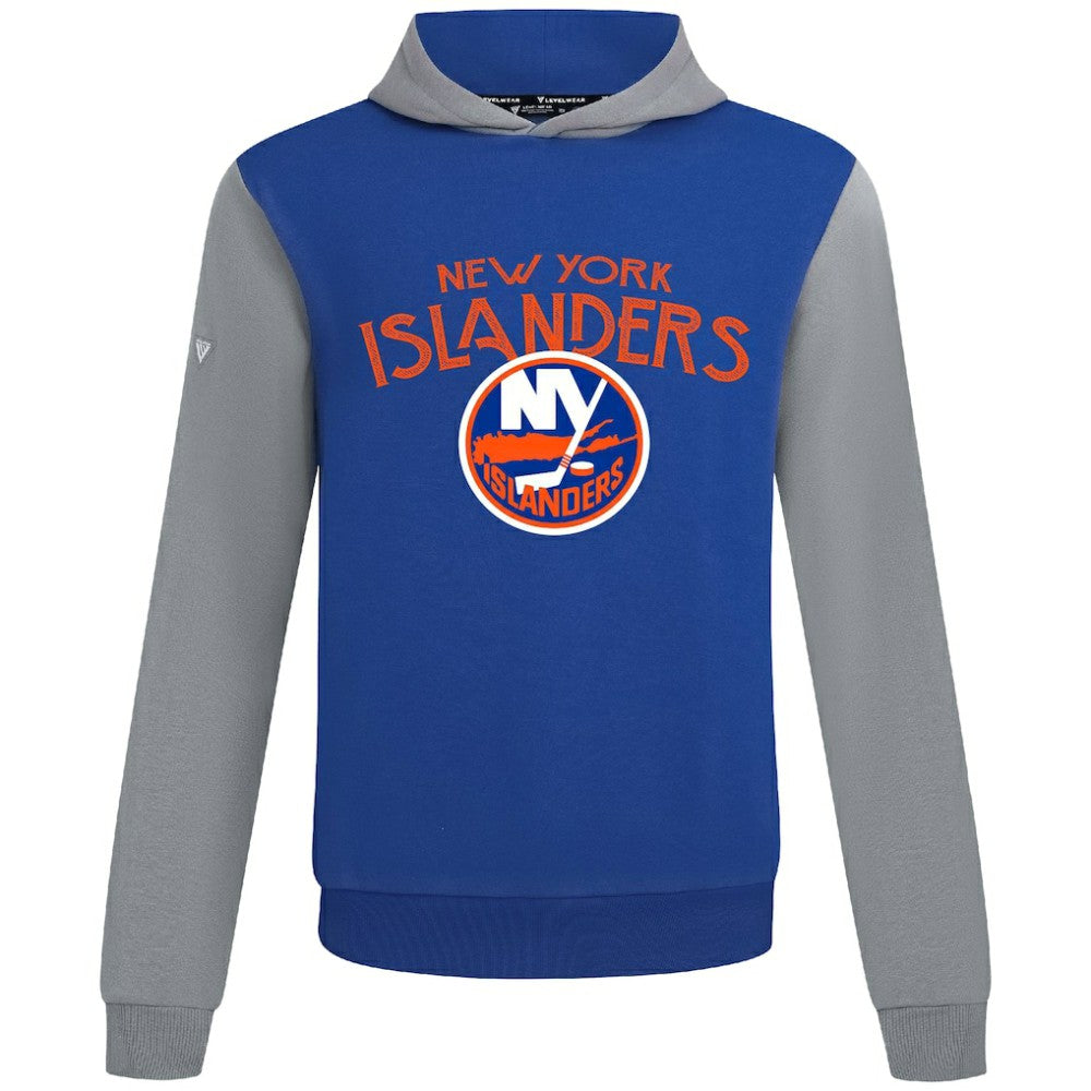 New York Islanders Levelwear Ultimate Mission Pullover Hoodie - Royal/Gray | US 203091713