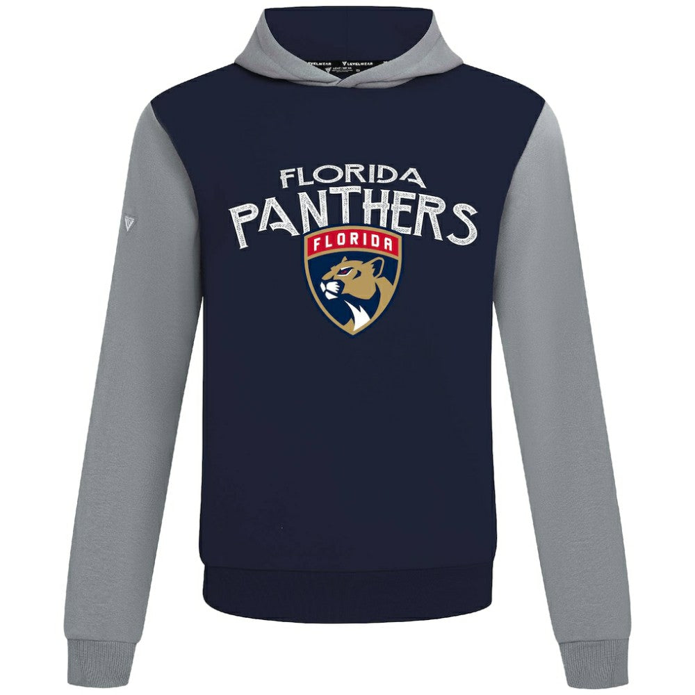 Florida Panthers Levelwear Ultimate Mission Pullover Hoodie - Navy/Gray | US 203091717