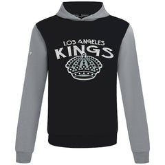 Los Angeles Kings Levelwear Ultimate Mission Pullover Hoodie - Black/Gray | US 203091718