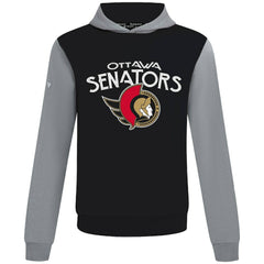 Ottawa Senators Levelwear Ultimate Mission Pullover Hoodie - Black/Gray | US 203091727