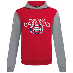 Montreal Canadiens Levelwear Ultimate Mission Pullover Hoodie - Red/Gray | US 203091739