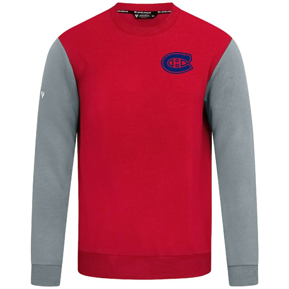 Montreal Canadiens Levelwear Ultimate Response Sweatshirt - Red/Gray | US 203091757