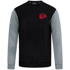 Chicago Blackhawks Levelwear Ultimate Response Sweatshirt - Black/Gray | US 203091769