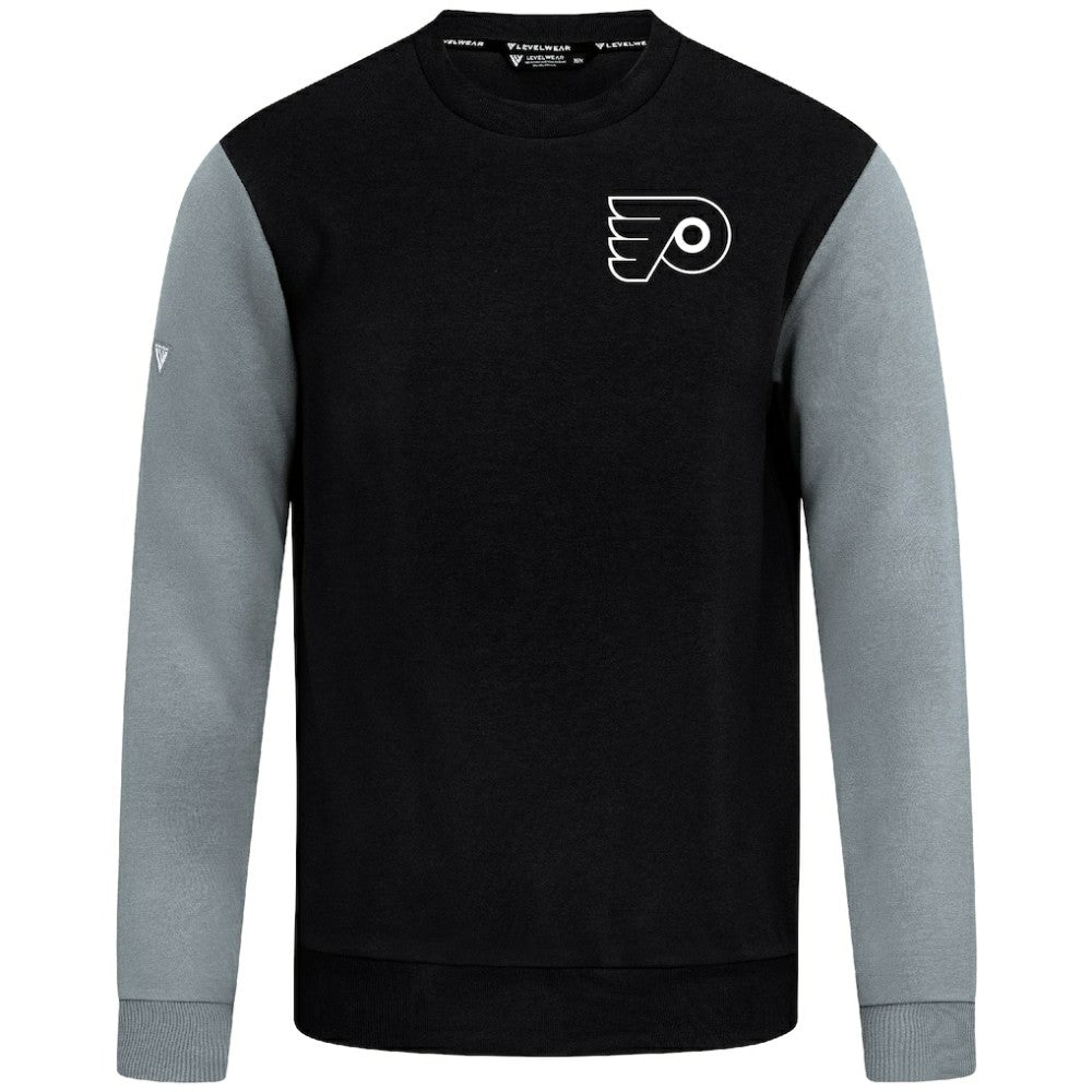 Philadelphia Flyers Levelwear Ultimate Response Sweatshirt - Black/Gray | US 203091790