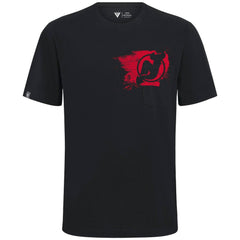 New Jersey Devils Levelwear Focal Blasted T-Shirt - Black | US 203091840