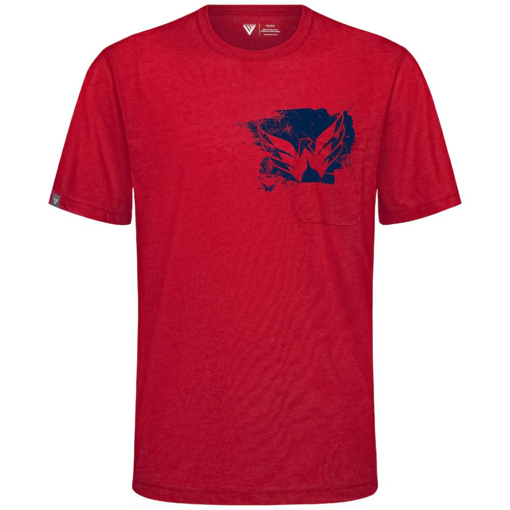 Washington Capitals Levelwear Focal Blasted T-Shirt - Red | US 203091871