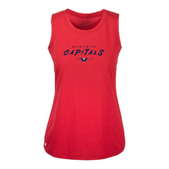 Washington Capitals Levelwear Women's Macy Scratched Tank Top - Red | US 203091916