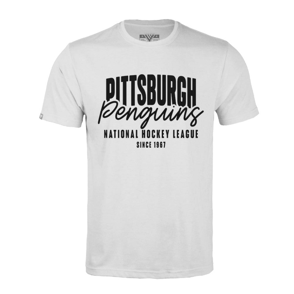 Pittsburgh Penguins Levelwear Richmond Response T-Shirt - White | US 203091946