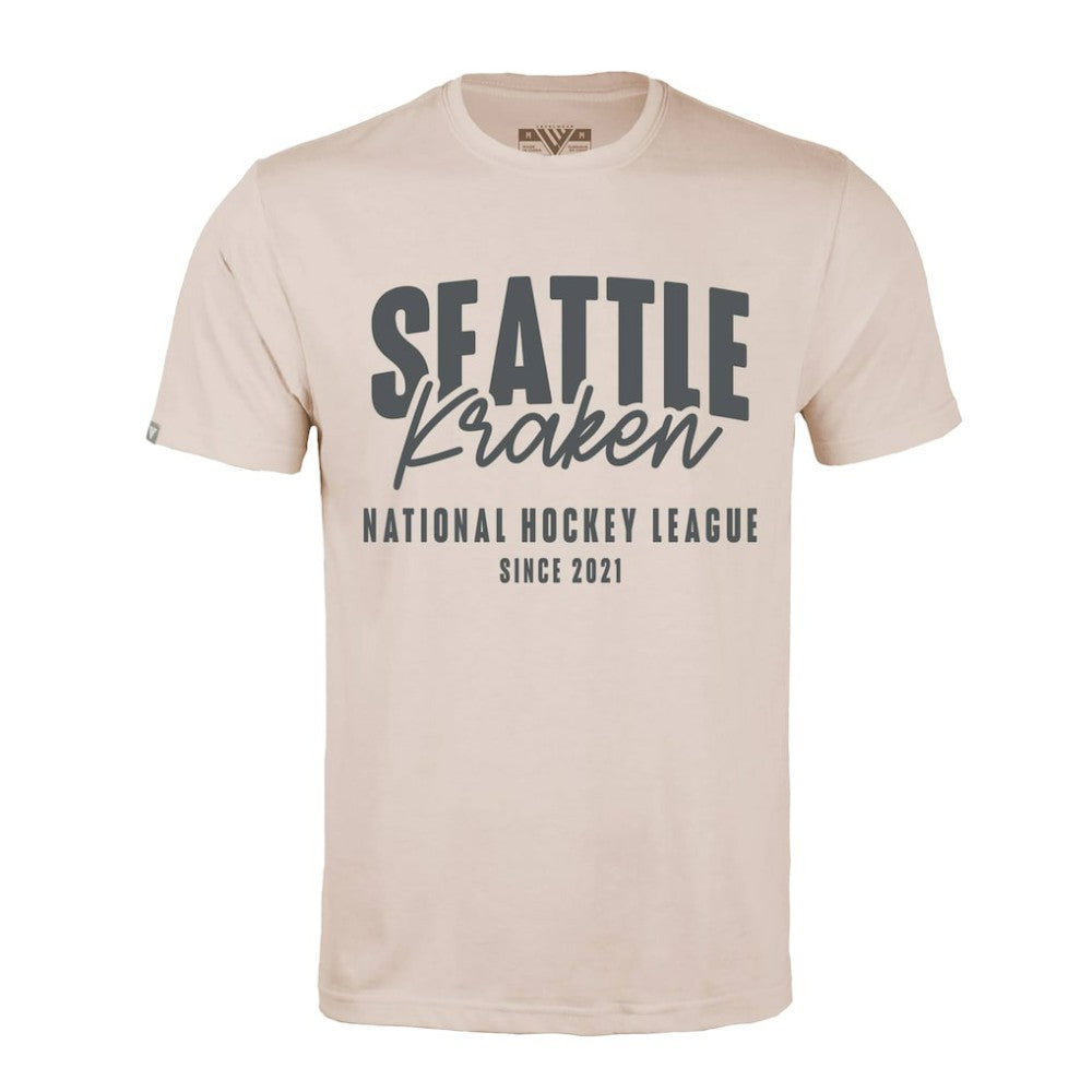 Seattle Kraken Levelwear Richmond Response T-Shirt - Khaki | US 203091947