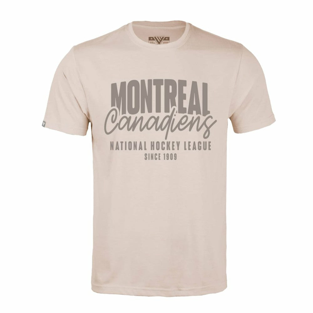 Montreal Canadiens Levelwear Richmond Response T-Shirt - Khaki | US 203091948