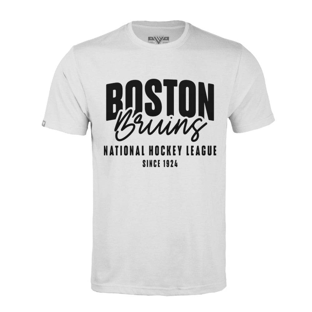 Boston Bruins Levelwear Richmond Response T-Shirt - White | US 203091951