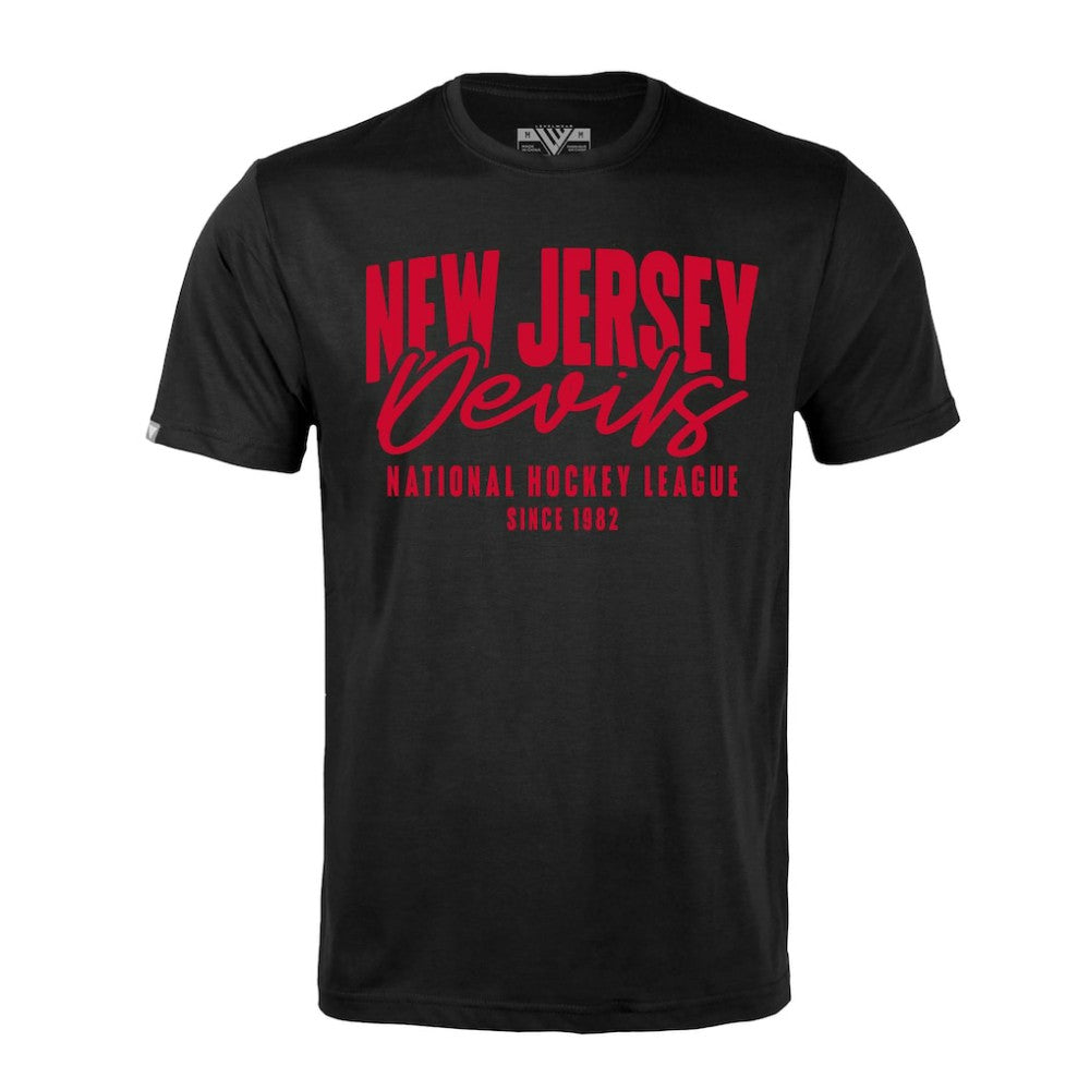 New Jersey Devils Levelwear Richmond Response T-Shirt - Black | US 203091957