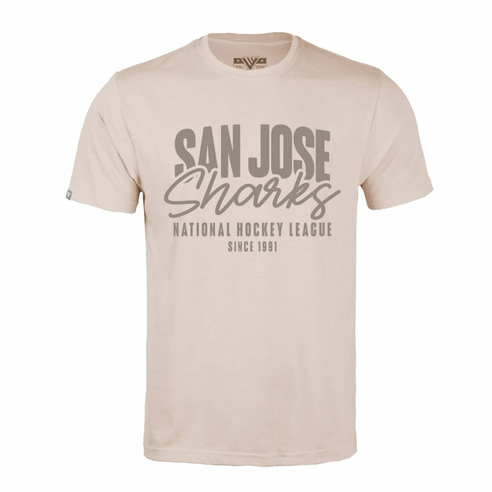 San Jose Sharks Levelwear Richmond Response T-Shirt - Khaki | US 203091984