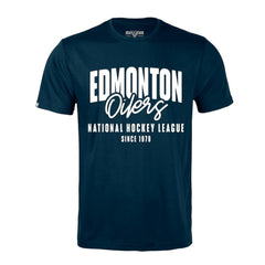 Edmonton Oilers Levelwear Richmond Response T-Shirt - Navy | US 203091985