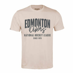 Edmonton Oilers Levelwear Richmond Response T-Shirt - Khaki | US 203091987