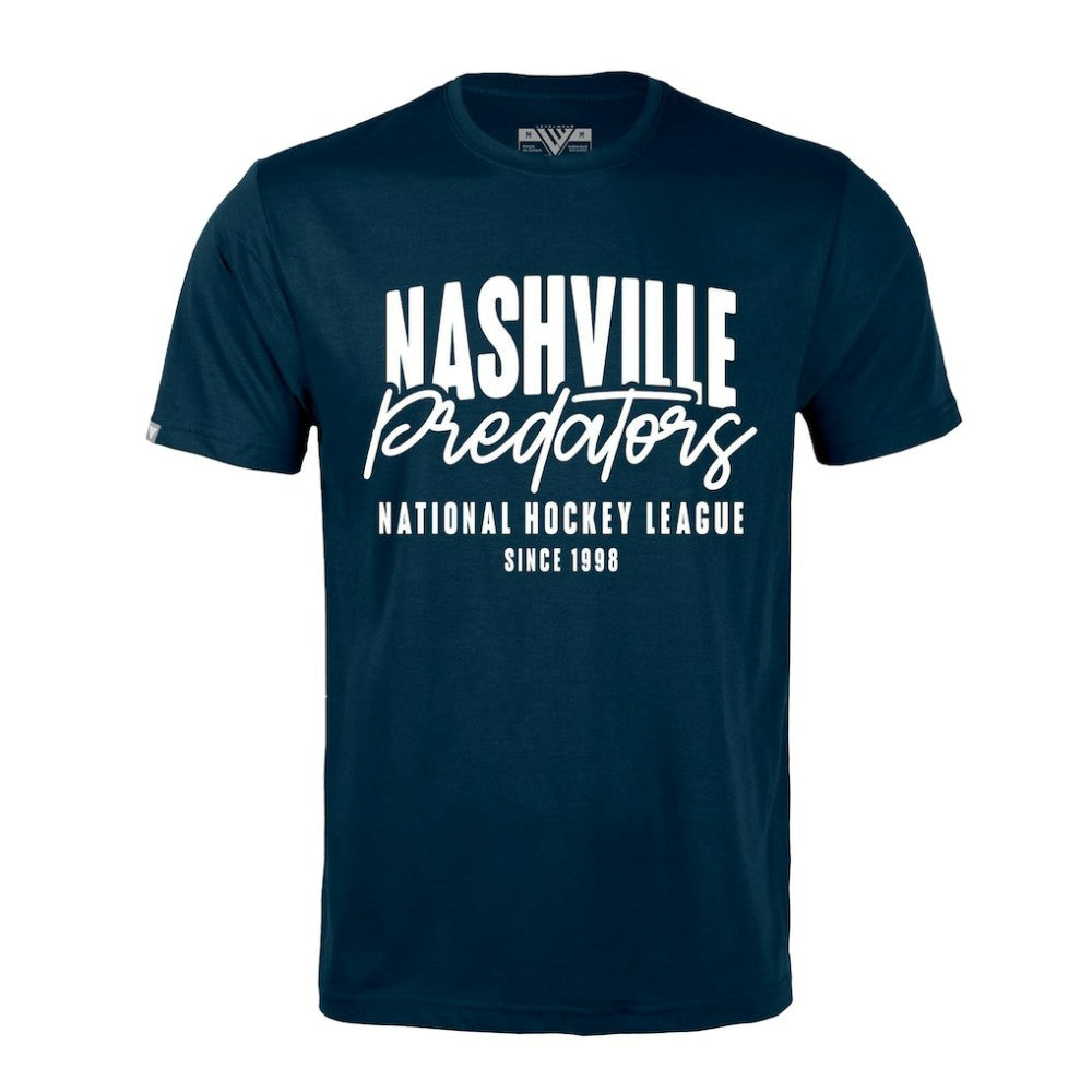 Nashville Predators Levelwear Richmond Response T-Shirt - Navy | US 203091990