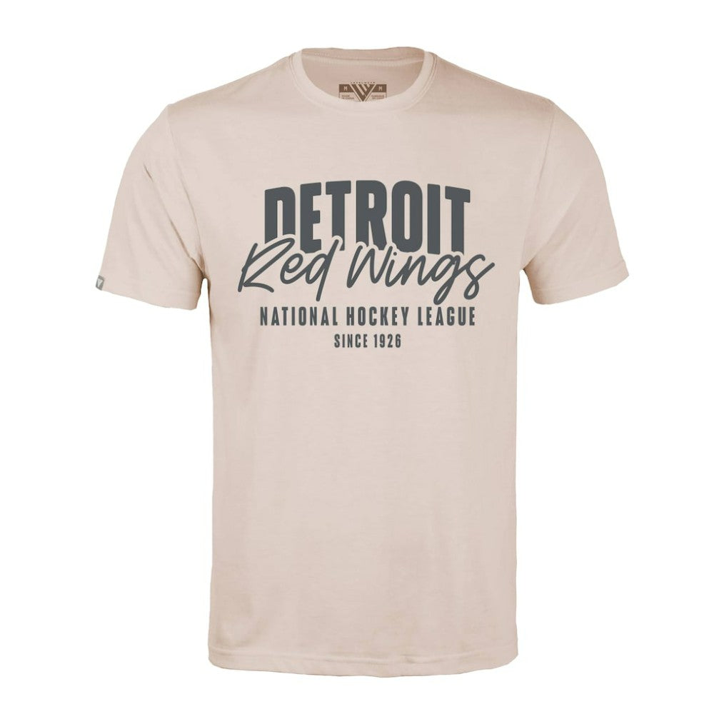 Detroit Red Wings Levelwear Richmond Response T-Shirt - Khaki | US 203091992