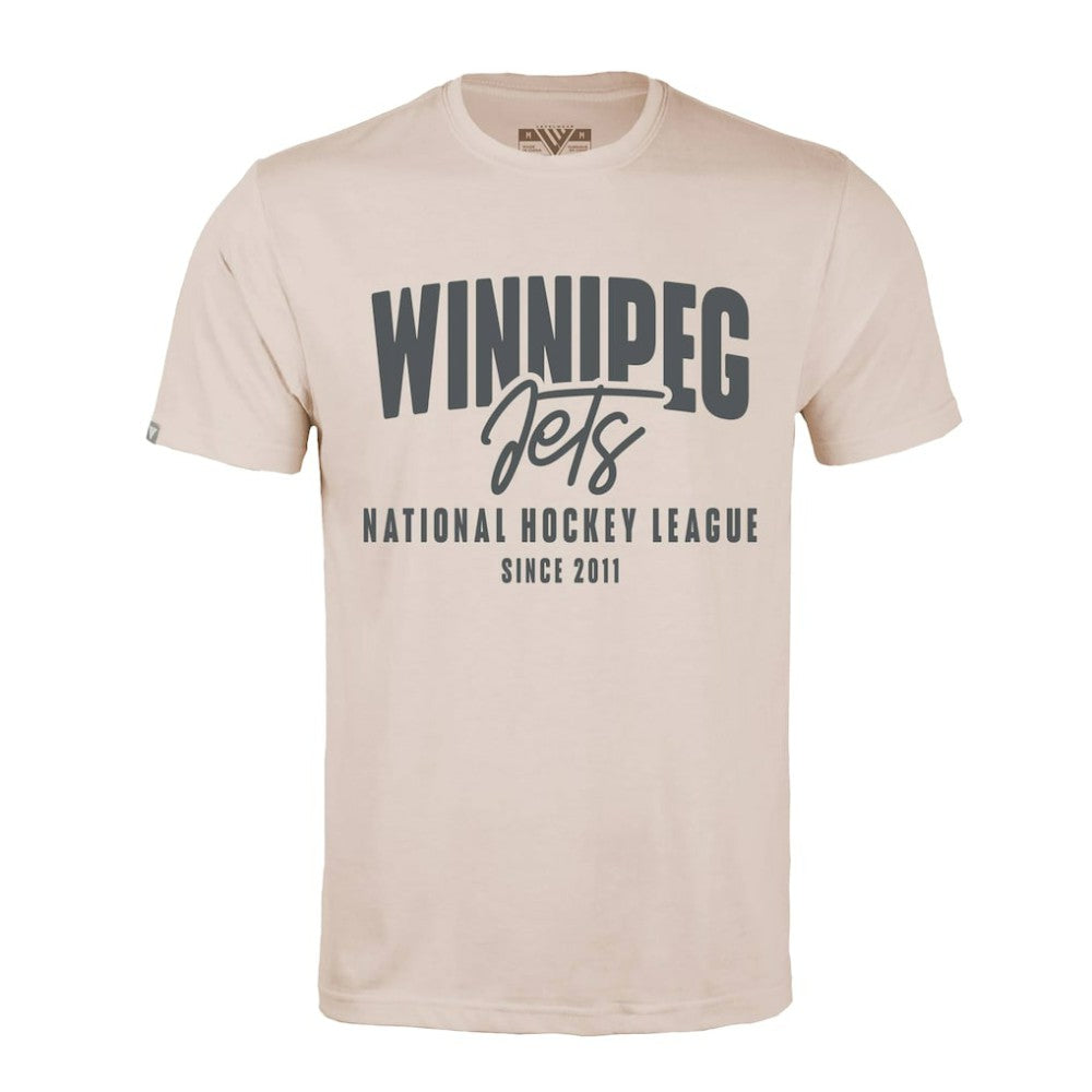 Winnipeg Jets Levelwear Richmond Response T-Shirt - Khaki | US 203091997