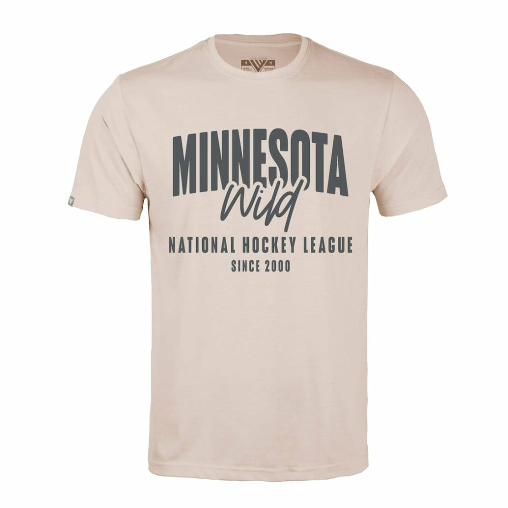 Minnesota Wild Levelwear Richmond Response T-Shirt - Khaki | US 203092021