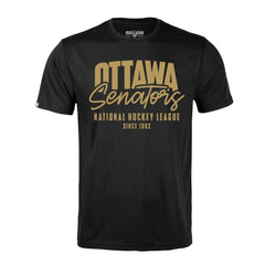 Ottawa Senators Levelwear Richmond Response T-Shirt - Black | US 203092026