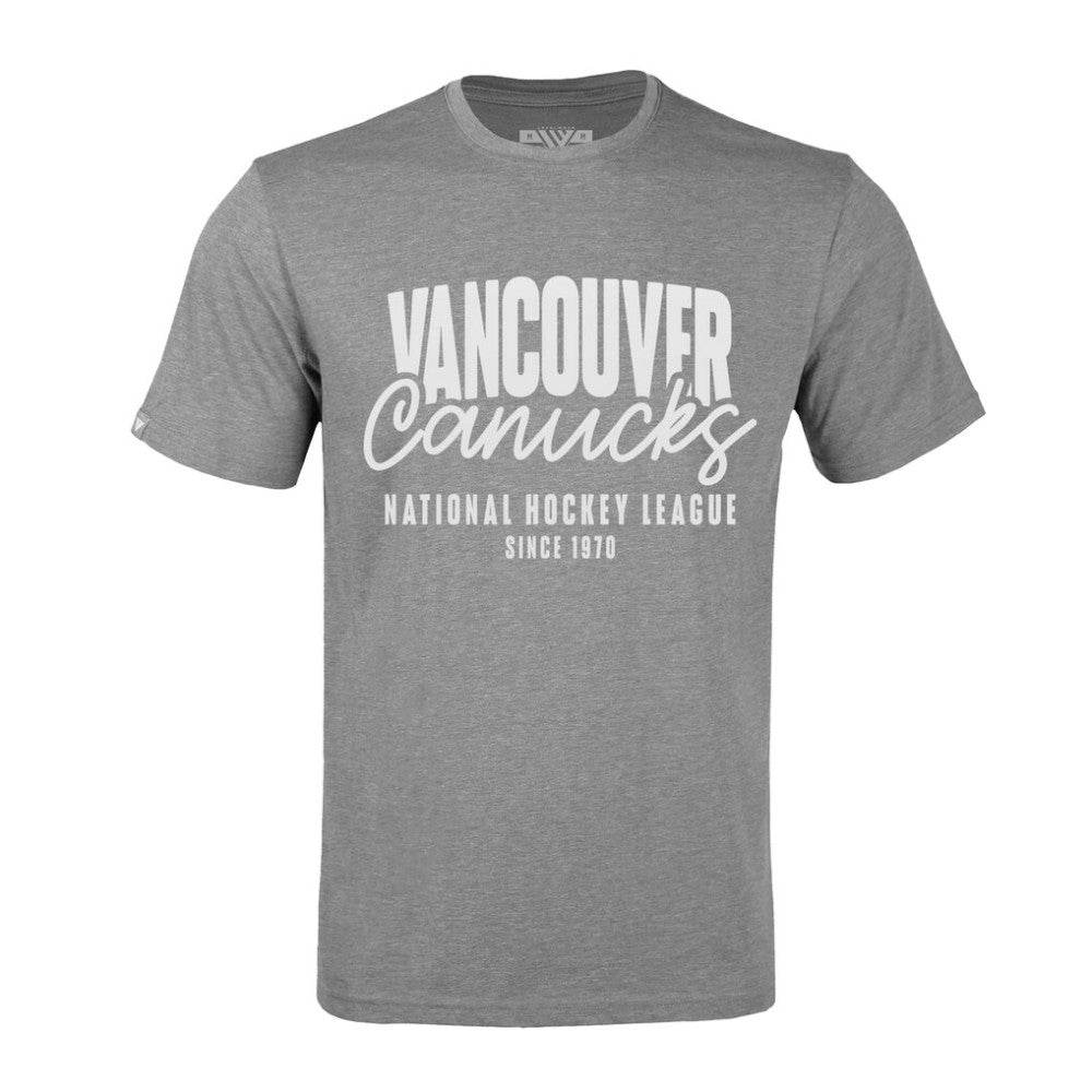 Vancouver Canucks Levelwear Richmond Response T-Shirt - Gray | US 203092027